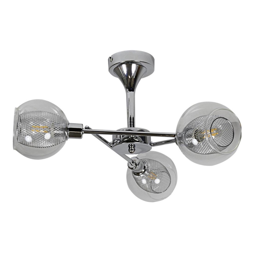 Hängande Ljuskrona OZZO 3xE14/40W/230V