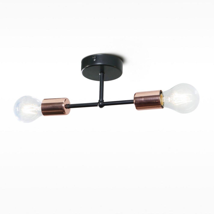 Hängande Ljuskrona SOLIDO 2xE27/60W/230V
