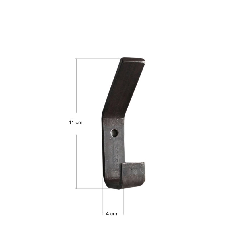 Hängare 11x4 cm svart