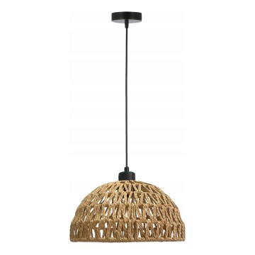 Hänglampa BALLI 1xE27/40W/230V beige
