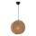 Hänglampa BIG DRUM med kabel 1xE27/60W/230V brun