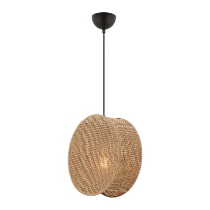 Hänglampa BIG DRUM med kabel 1xE27/60W/230V brun