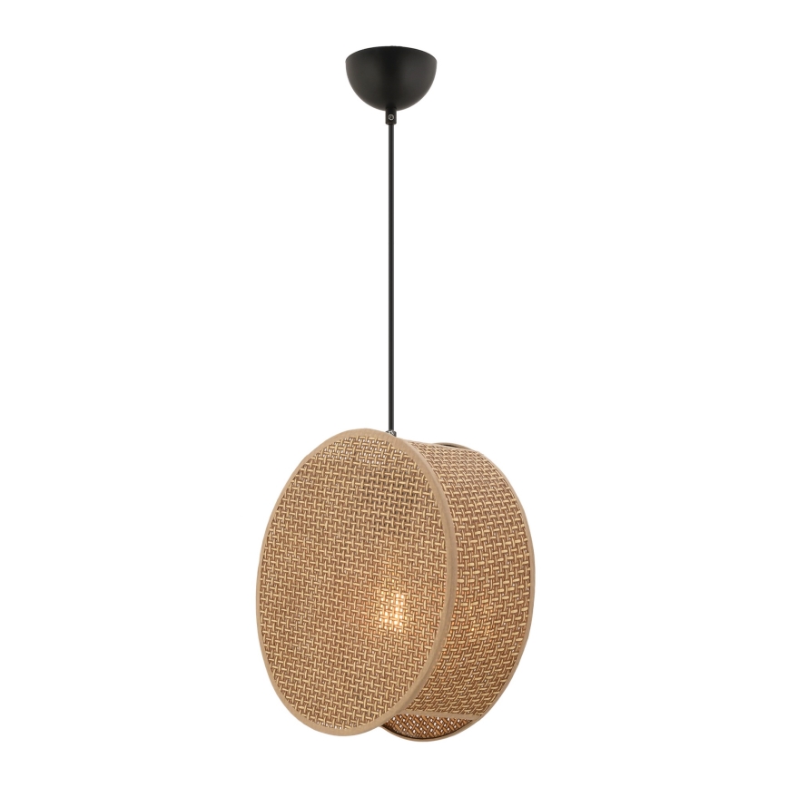 Hänglampa BIG DRUM med kabel 1xE27/60W/230V brun