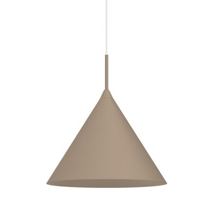Hänglampa med kabel CAPITAL 1xGX53/15W/230V Ø 32 cm taupe