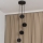 Hänglampa med kabel GAMBIT 4xGU10/10W/230V svart