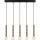 Hänglampa med kabel TEMPO 5xE27/40W/230V, guld