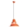 Hänglampa på kabel TIBET 1xE27/40W/230V orange