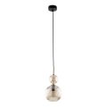 Hänglampa på sladd SOPHIA 1xE14/10W/230V svart/rökbeige
