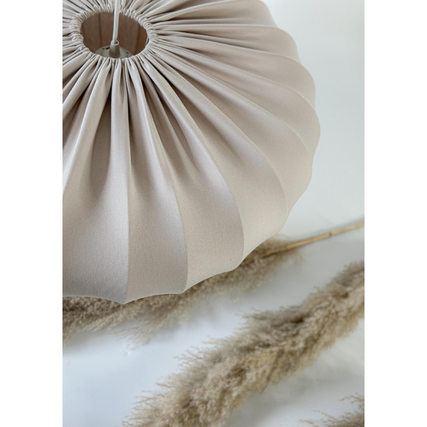 Hänglampa på vajer CAFEE 1xE27/40W/230V Ø 66 cm beige