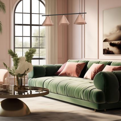 Hänglampa på vajer CAPITAL 3xGX53/15W/230V, koppar