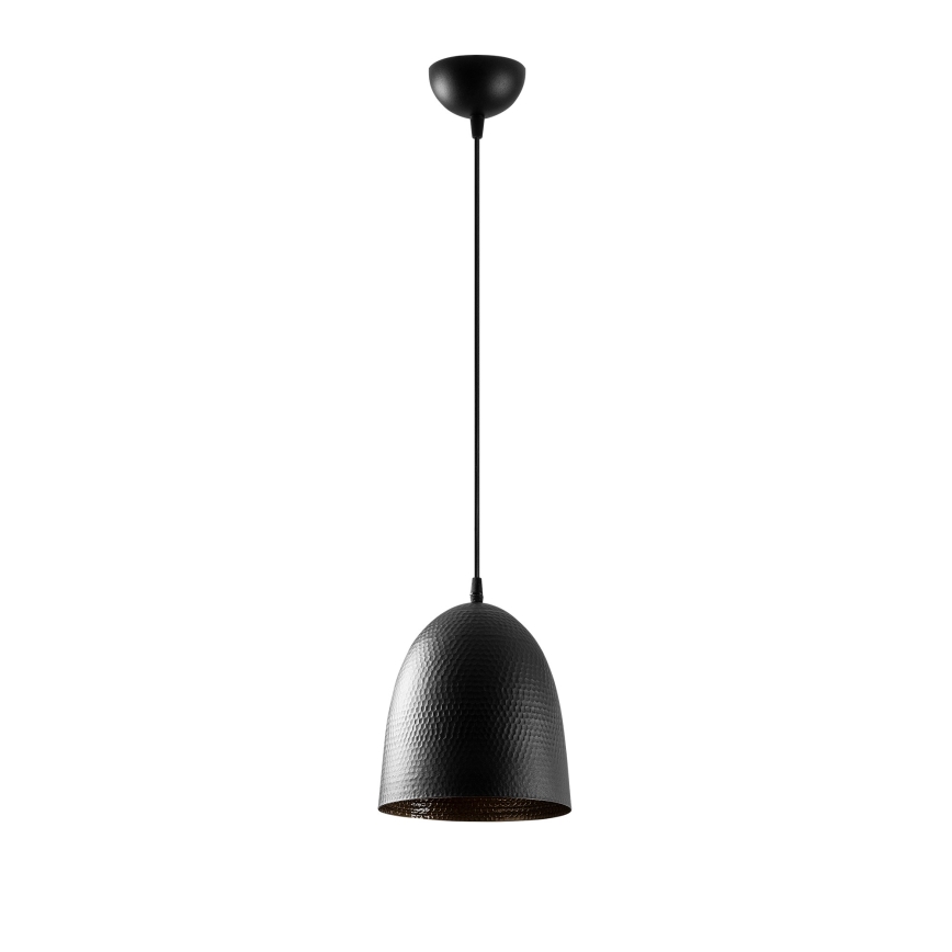 Hänglampa TATTOO 1xE27/40W/230V Ø 20 cm svart
