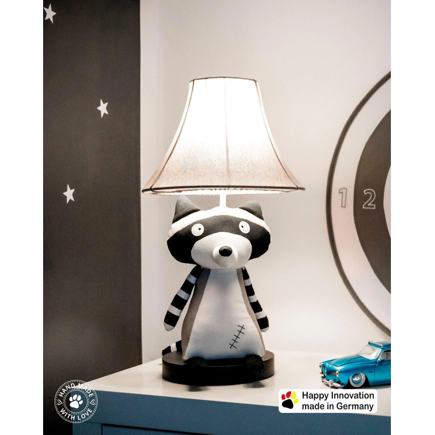 Happy Lamps - LED bordslampa för barn BEN LED/5,4W/230V tvättbjörn