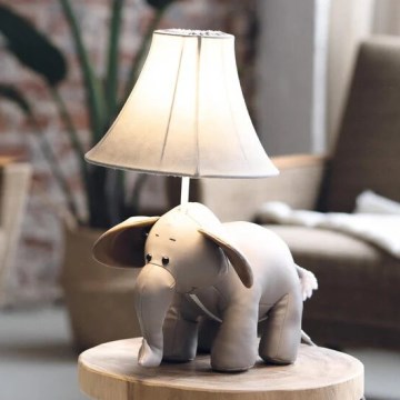 Happy Lamps - LED bordslampa för barn BOBBY LED/5,4W/230V elefant