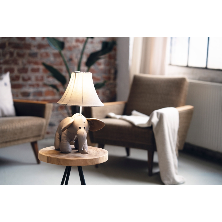 Happy Lamps - LED bordslampa för barn BOBBY LED/5,4W/230V elefant