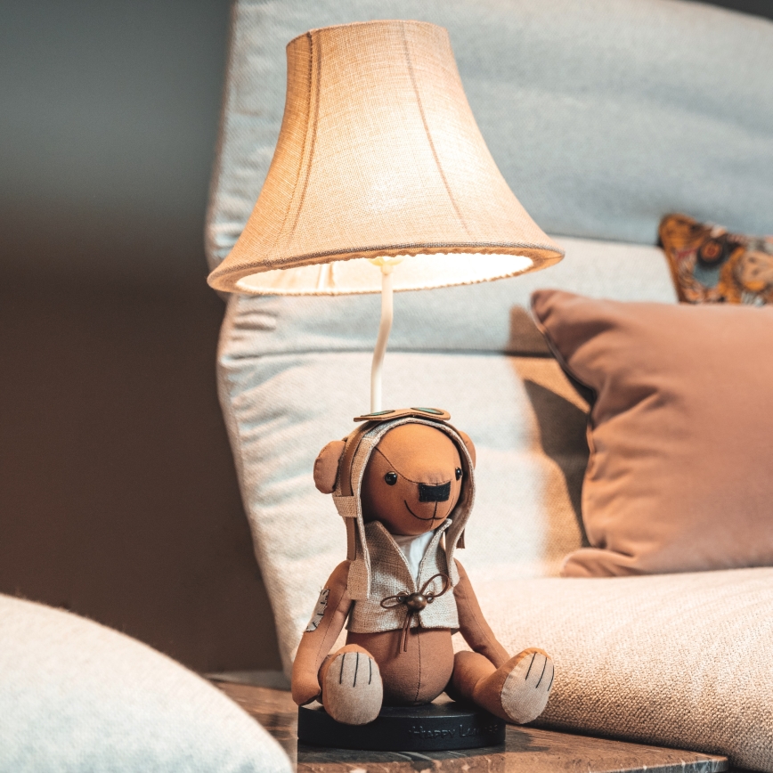 Happy Lamps - LED bordslampa för barn CHARLES LED/5,4W/230V björn