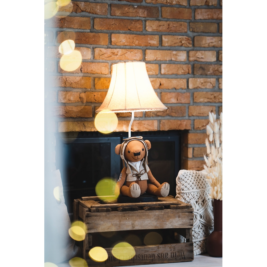 Happy Lamps - LED bordslampa för barn CHARLES LED/5,4W/230V björn