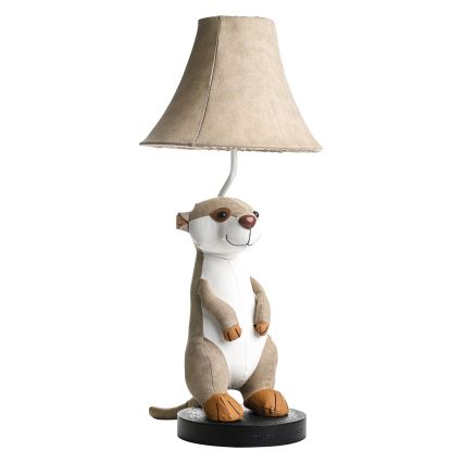 Happy Lamps - LED bordslampa för barn EDDIE LED/5,4W/230V surikat