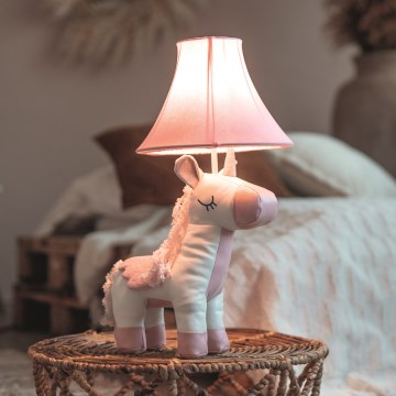 Happy Lamps - LED bordslampa för barn ELSA LED/5,4W/230V enhörning
