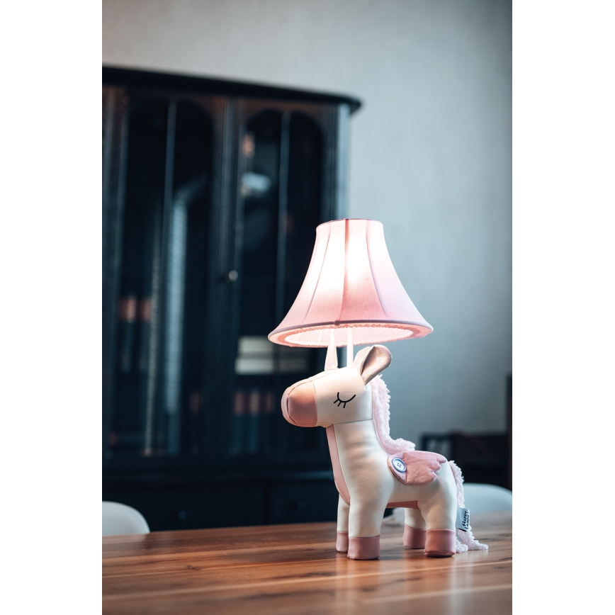 Happy Lamps - LED bordslampa för barn ELSA LED/5,4W/230V enhörning