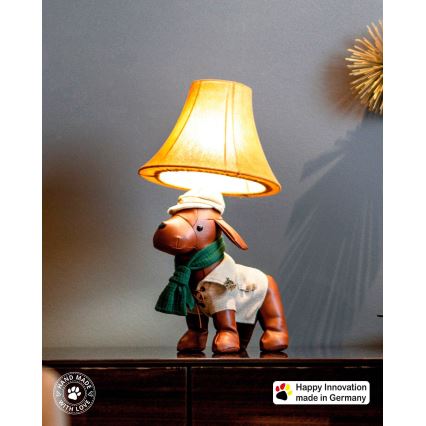 Happy Lamps - LED bordslampa för barn SPIKE LED/5,4W/230V jakthund