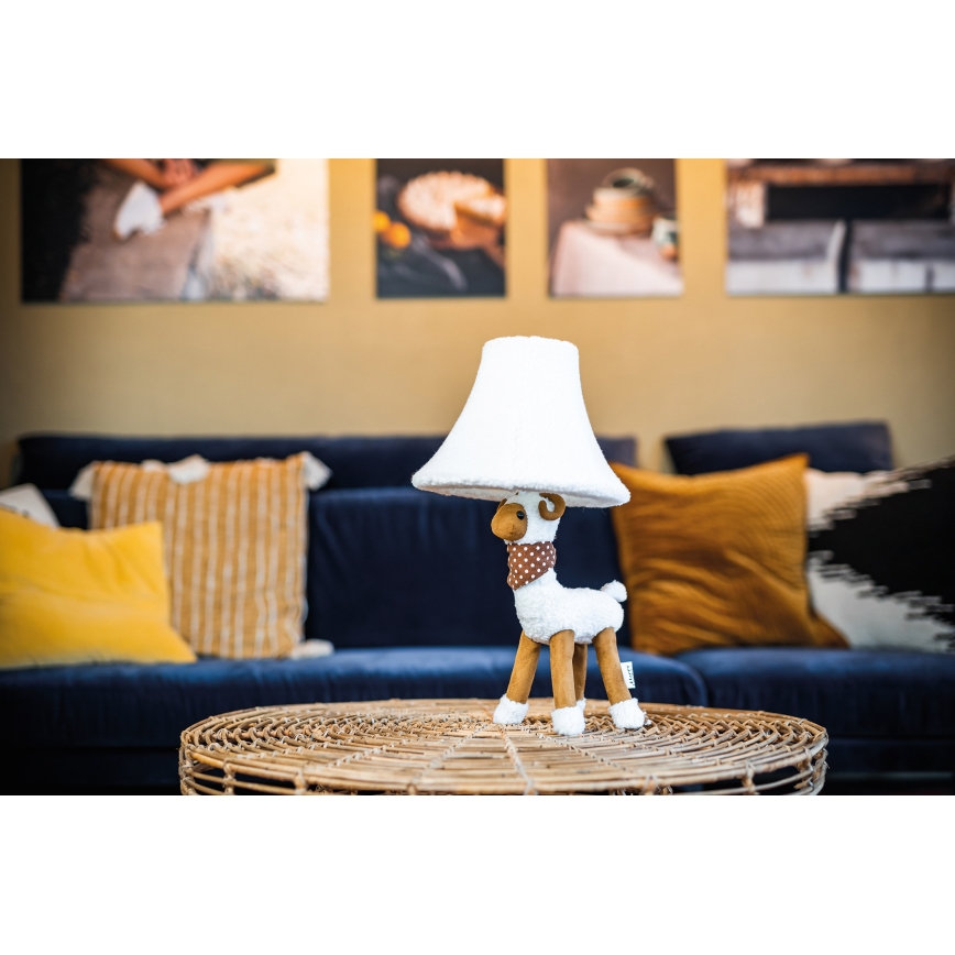 Happy Lamps - LED bordslampa för barn WOLLE LED/5,4W/230V får
