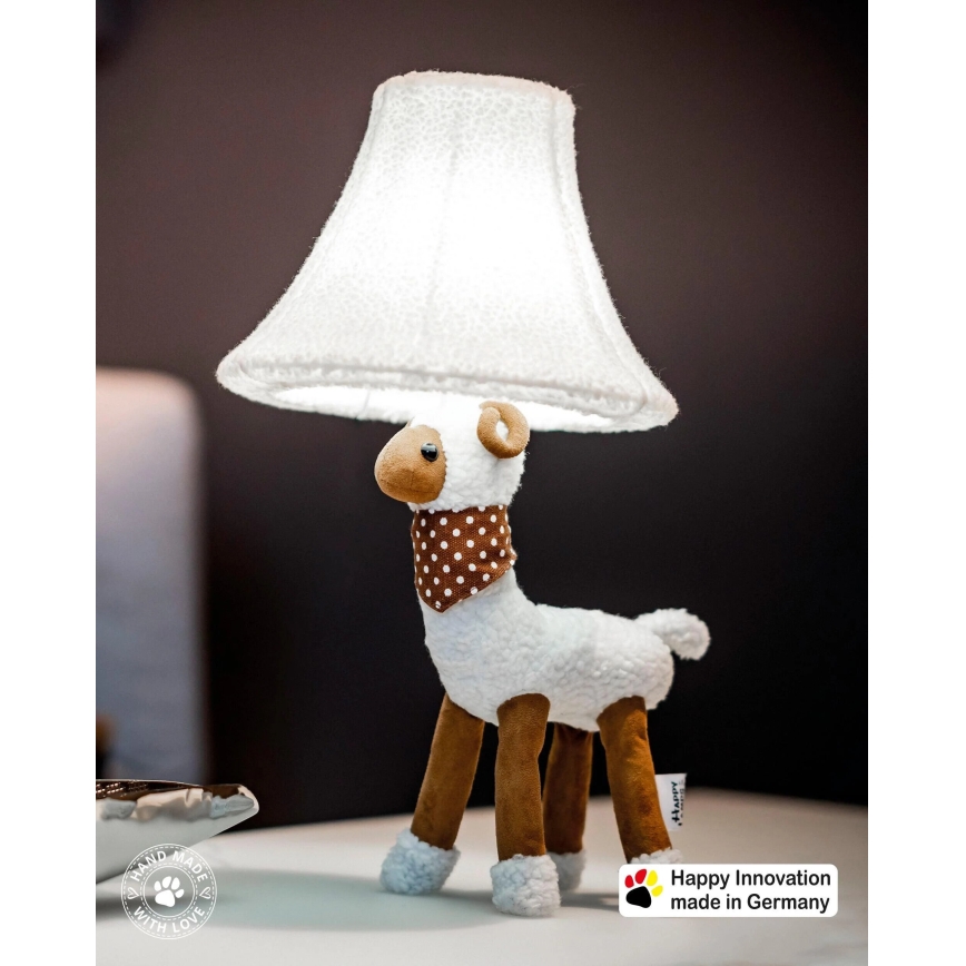 Happy Lamps - LED bordslampa för barn WOLLE LED/5,4W/230V får