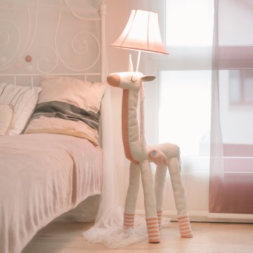 Happy Lamps - LED Golvlampa för barn BONITA LED/5,4W/230V enhörning