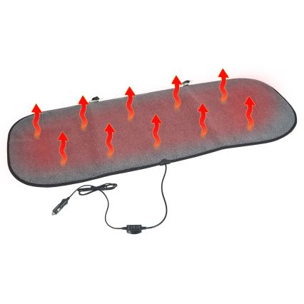 Heated rear seat cover with a termostat 12V grå