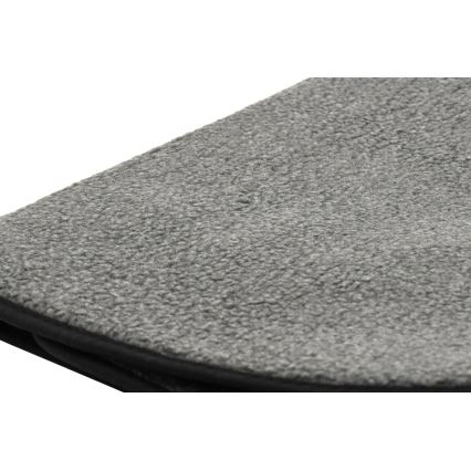 Heated rear seat cover with a termostat 12V grå