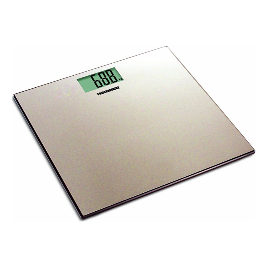 Heinner HBS-180SSGD - Digital personvåg 2xAAA rostfritt stål