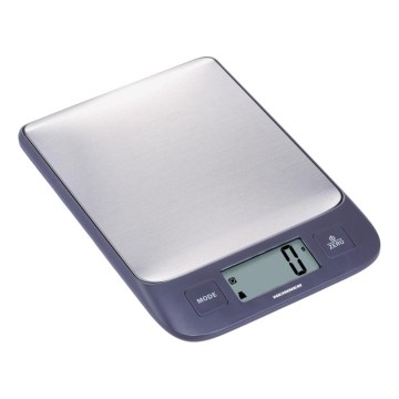 Heinner HKS-5IXBK - Digital köksvåg 2xAAA grå/matt krom