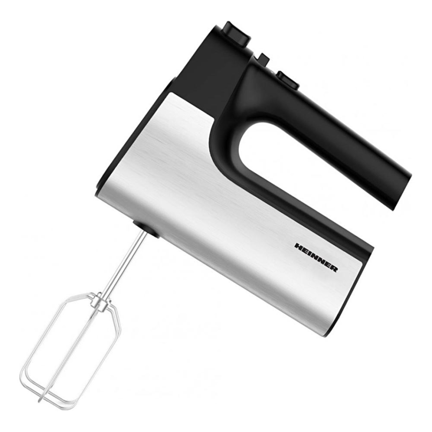 Heinner HM-500BKSS - Elvisp 500W/230V matt krom/svart
