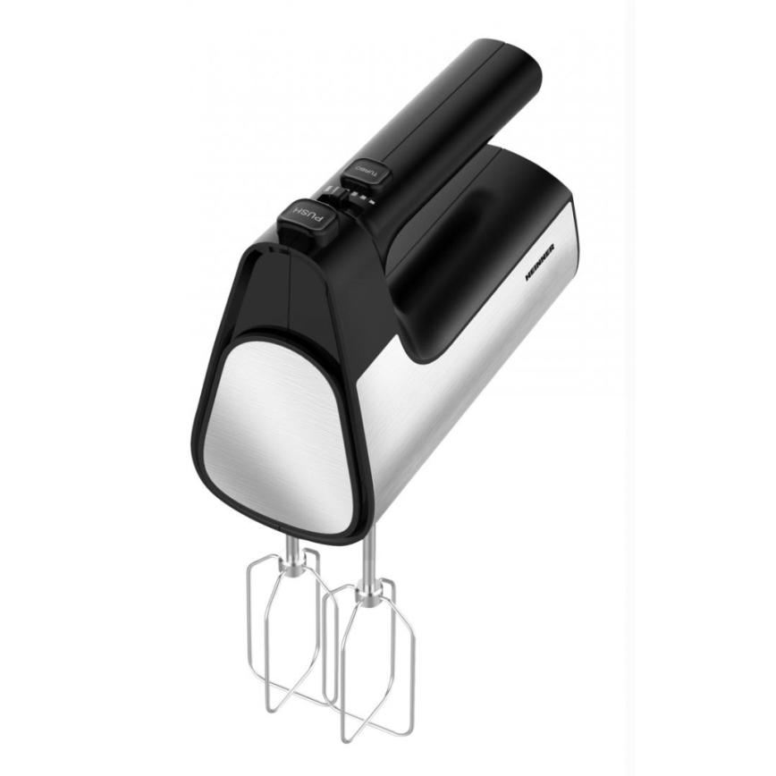 Heinner HM-500BKSS - Elvisp 500W/230V matt krom/svart