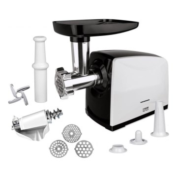 Heinner MG-2100BKWH - Köttkvarn 2100W/230V svart/vit