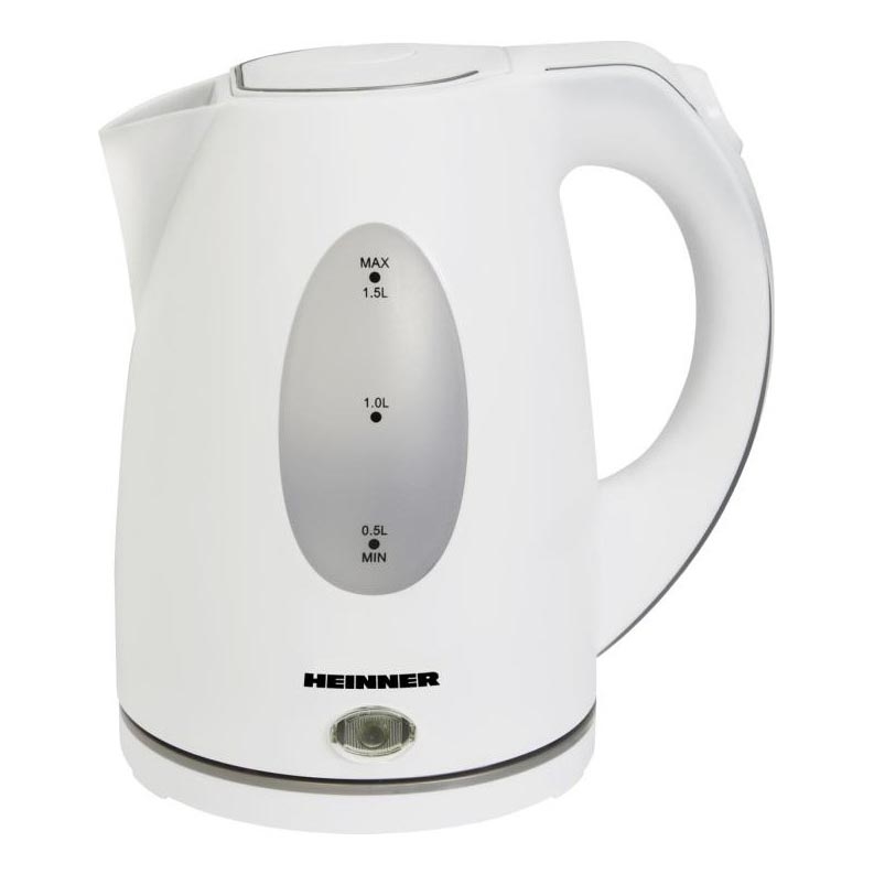 Heinner PF-47 - Vattenkokare 1,5 l 2200W/230V vit
