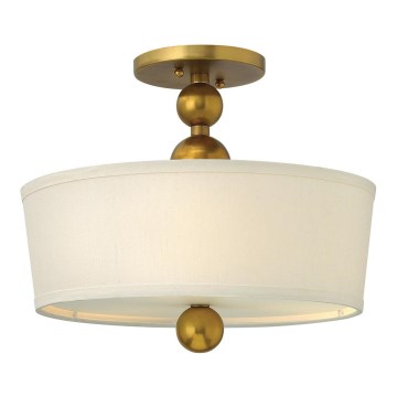Hinkley - Fäst ljuskrona ZELDA 3xE27/60W/230V mässing