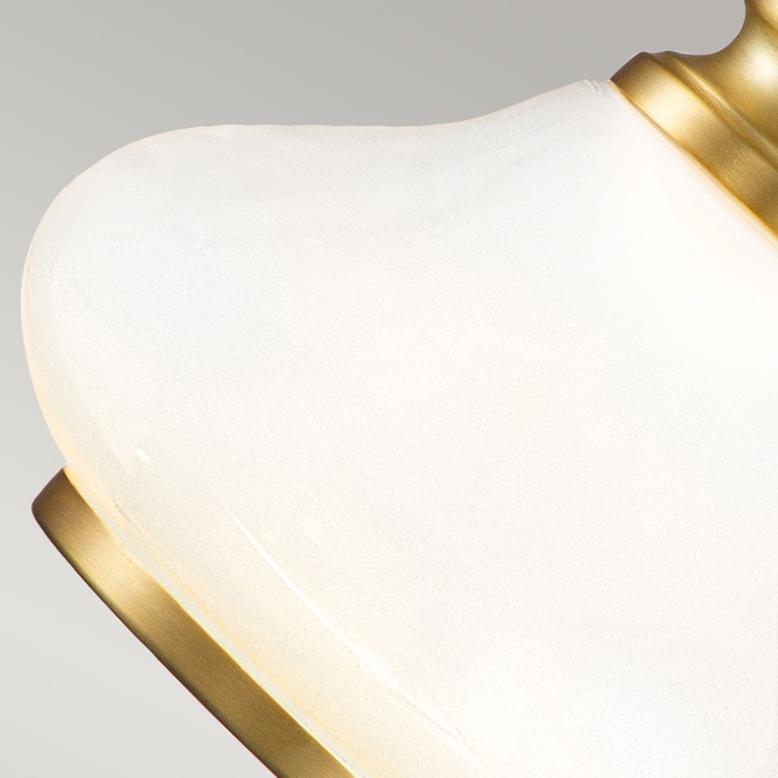 Hinkley - LED Vägglampa för badrum AINSLEY 1xG9/3W/230V IP44