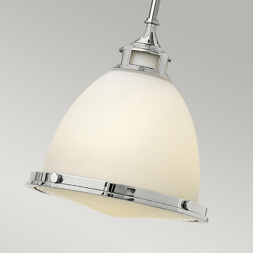 Hinkley - Pendelkrona AMELIA 1xE27/60W/230V skinande krom