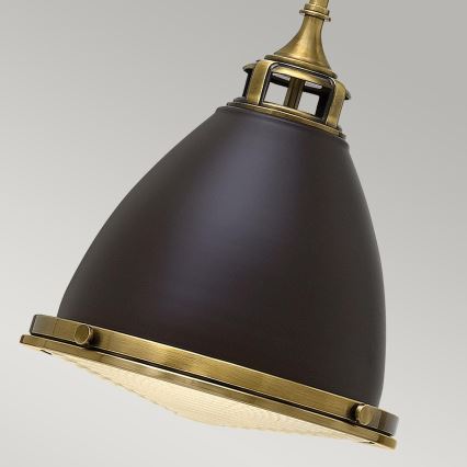 Hinkley - Pendelkrona AMELIA 1xE27/60W/230V brons
