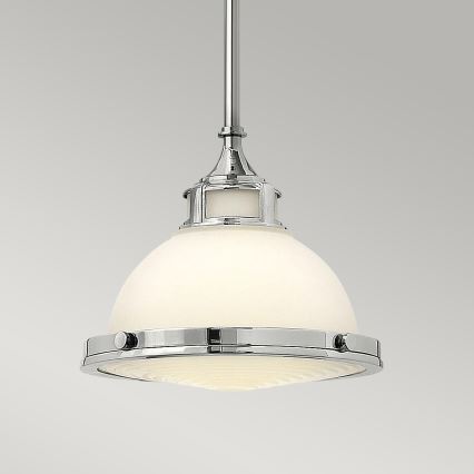 Hinkley - Pendelkrona AMELIA 1xE27/60W/230V skinande krom