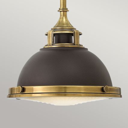 Hinkley - Pendelkrona AMELIA 1xE27/60W/230V mässing