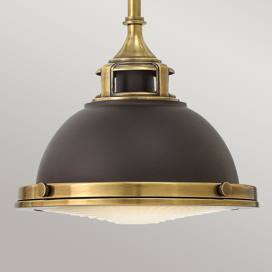 Hinkley - Pendelkrona AMELIA 1xE27/60W/230V mässing