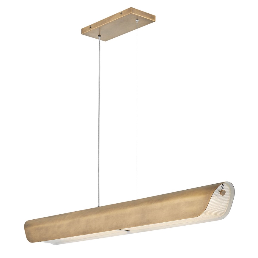 Hinkley - LED-pendel på vajer ARCO LED/43W/230V 3000K guld