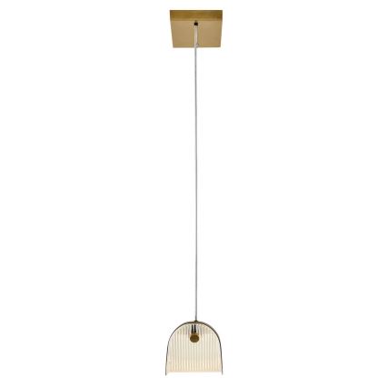 Hinkley - LED-pendel på vajer ARCO LED/43W/230V 3000K guld