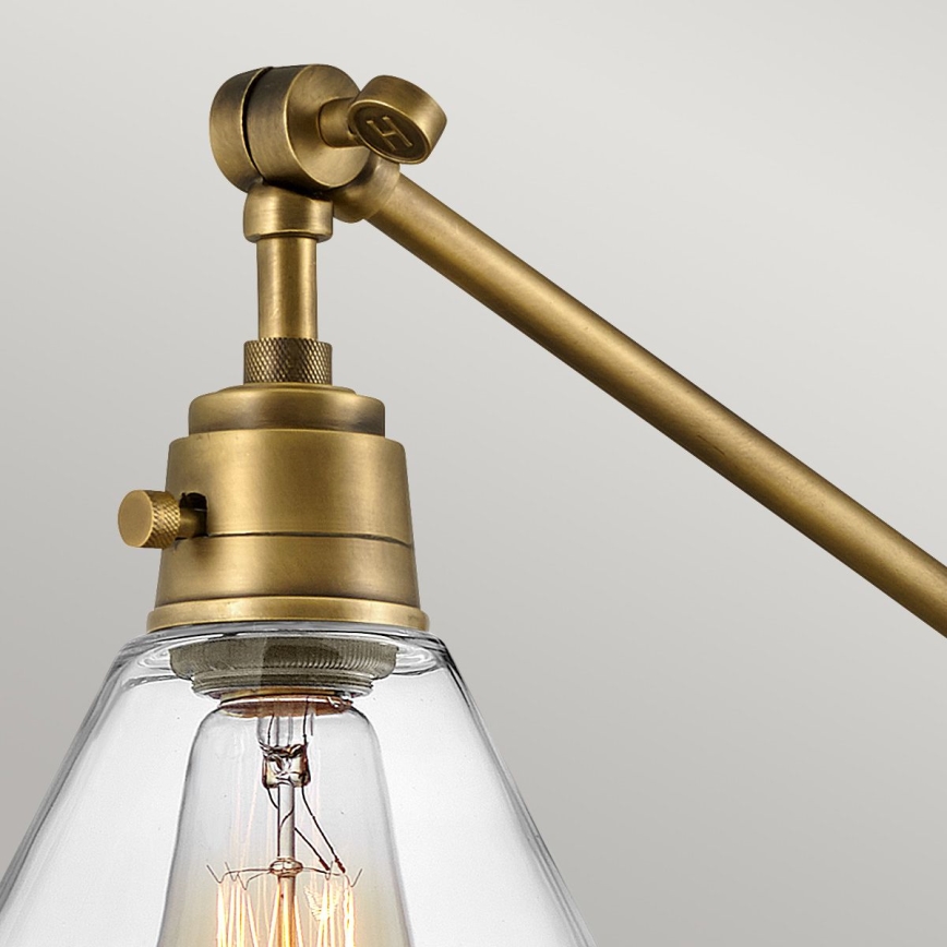 Hinkley - Vägglampa ARTI 1xE27/60W/230V mässing