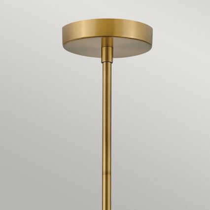 Hinkley - Takpendel med stång CEDRIC 2xE27/60W/230V Ø 33 cm guld/svart