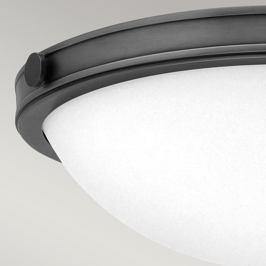 Hinkley - Taklampa COLLIER 2xE27/40W/230V Ø 34,6 cm svart