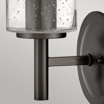 Hinkley - Vägglampa COLLIER 1xE27/60W/230V svart