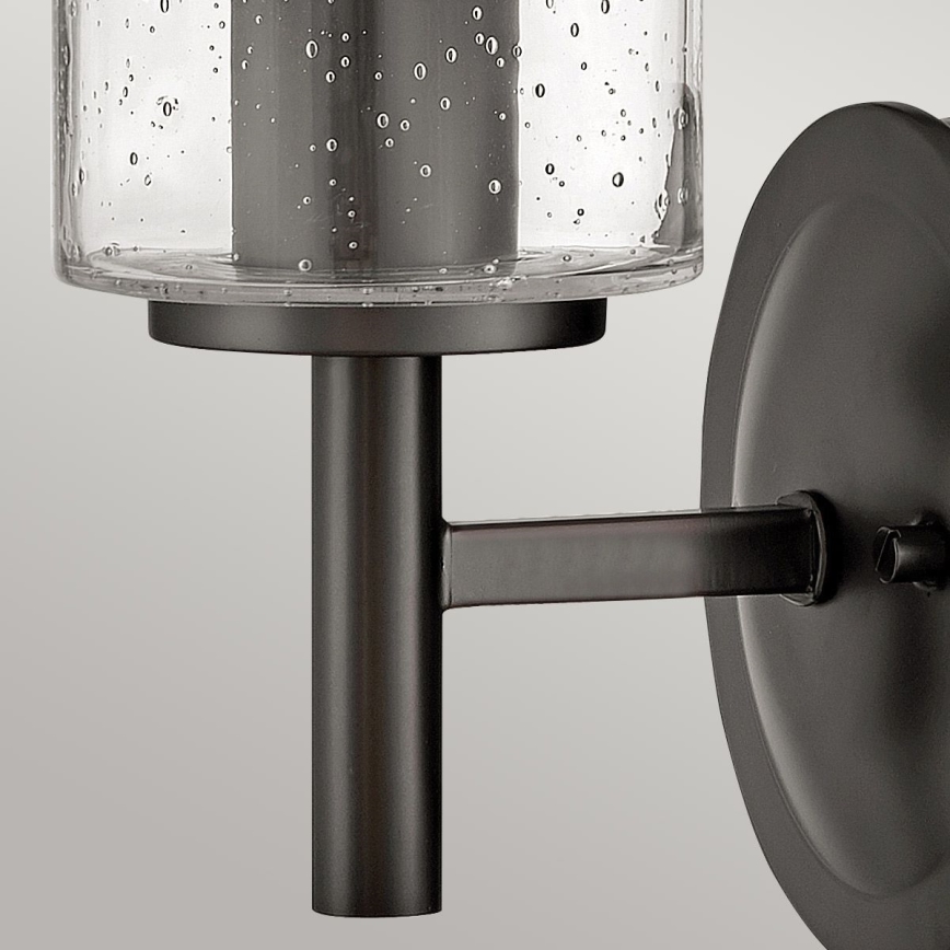 Hinkley - Vägglampa COLLIER 1xE27/60W/230V svart