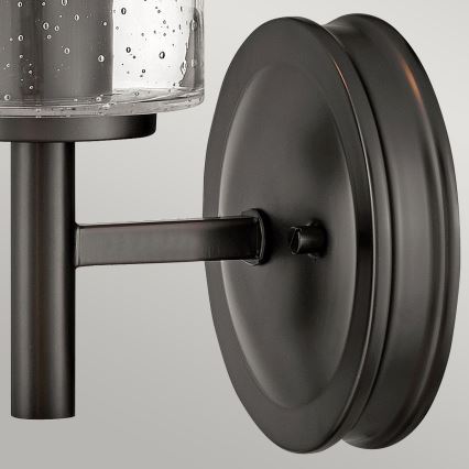 Hinkley - Vägglampa COLLIER 1xE27/60W/230V svart